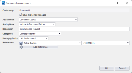 Document maintenance